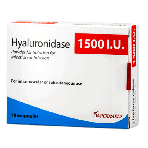 Hyaluronidase 1500iu Ampoules 1ml (Pack Size 10)