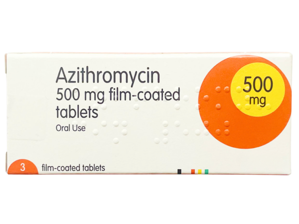 Azithromycin 500mg Tablets (Pack Size 3)