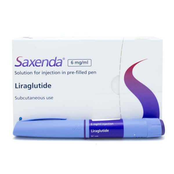 Saxenda 6mg/ml Prefilled Pen (Liraglutide) 3ml (Pack Size 5)